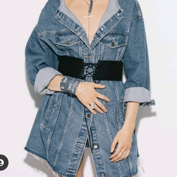 Oversize Jean jacket - Picture 2 of 2